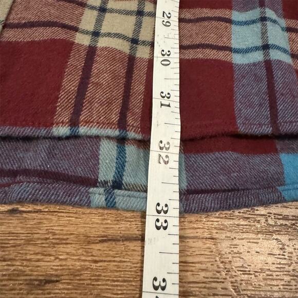 St. John's Bay 2XL XXL Plaid Flannel Shirt Button-Up Gorpcore Outdoor Workwear - Picture 6 of 7